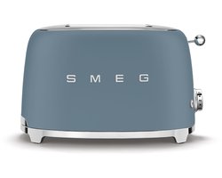 SMEG TSF01SBMEU - Broodrooster - Storm Blue - 2x2 - 950W - 6 niveaus