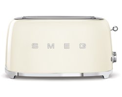 SMEG TSF02CREU - Broodrooster - Crème - 2x4 - 1500W - 6 niveaus