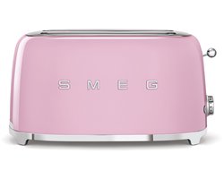 SMEG TSF02PKEU - Broodrooster - Roze - 2x4 - 1500W - 6 niveaus