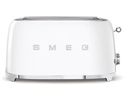 SMEG TSF02WHEU - Broodrooster - Wit - 2x4 - 1500W - 6 niveaus