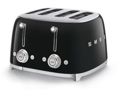 SMEG TSF03BLEU - Broodrooster - Zwart - 4x4 - 2000W - 6 niveaus