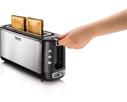 Tefal Express Brood Rooster | 7 Standen | RVS-Zwart | 1000W | Kruimellade