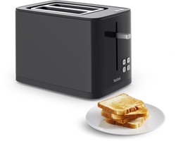 Tefal Smart & Light TT6408 Broodrooster - 7 Bruiningsniveaus - LED Display - Voor Brede Sneetjes