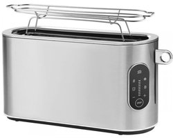 WMF Lumero Broodrooster - 10 Bruiningsniveaus - RVS - LED Verlichting - Voor Brede Sneetjes
