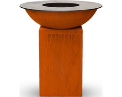 Barbecue Tiger Fire Rond 88cm Op Sokkel