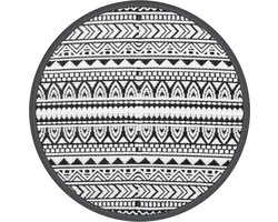 Buitenkleed | Buitentapijt ARAKIL 120 cm polypropeen zwart