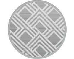 Buitenkleed | Buitentapijt ARAKIL 160 cm polypropeen grijs