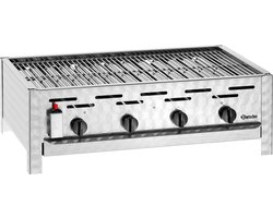 Combi-Tafelbraadgrill - Gas - 4-Pits - Bartscher 1062503 - Horeca & Professioneel
