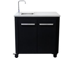 Cozze® Buitenkeuken 90 met gootsteen en kraan