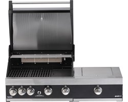 Grandhall Premium G4 PLUS Inbouw Barbecue - 6 branders - met Searbrander - Gas BBQ