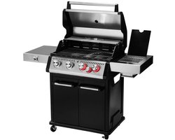 Grillmeister Memphis Gas BBQ 5 Branders - 4 branders + 1 Warmhoudplaat - Buitenkeuken - Grote BBQ
