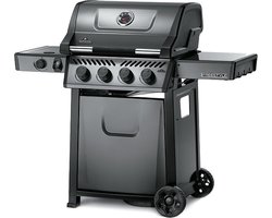 Napoleon - Freestyle 425, 4 hoofdbranders, met zijbrander, graphite