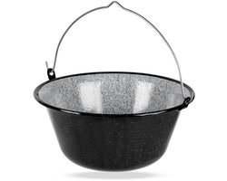 Orion - Hongaarse Ketel - Emalie - 13L - Roestvrij Staal - Ophangbaar