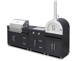 Oviala - Buitenkeuken met 3 kookelementen - Memphis