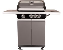 Patton Patio Pro Chef 3+1 Gasbarbecue - Frozen Grey