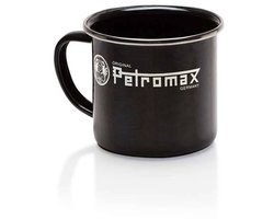 Petromax emaille mok zwart