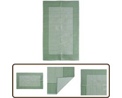 vidaXL Buitenkleed - 160x230 cm - Polypropeen - Groen Tuintapijt - Buitentapijten - Terrasdecoratie - Outdoor Tapijten - Polypropylene Tapijt