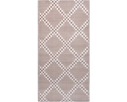 vidaXL - Buitenkleed - ARAKIL - 120x180 - cm - PP - bruin