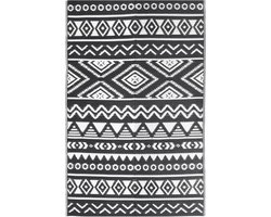 vidaXL - Buitenkleed - ARAKIL - 160x230 - cm - polypropeen - zwart