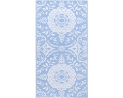 vidaXL - Buitenkleed - ARAKIL - 160x230 - cm - PP - babyblauw