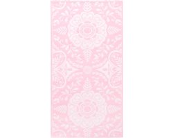vidaXL - Buitenkleed - ARAKIL - 190x290 - cm - PP - roze