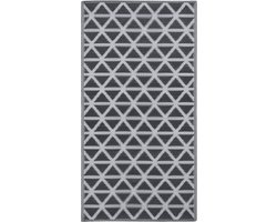 vidaXL - Buitenkleed - ARAKIL - 190x290 - cm - PP - zwart