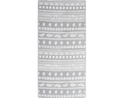 vidaXL - Buitenkleed - ARAKIL - 80x150 - cm - polypropeen - grijs