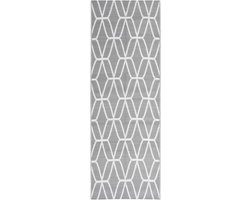 vidaXL - Buitenkleed - ARAKIL - 80x250 - cm - polypropeen - grijs