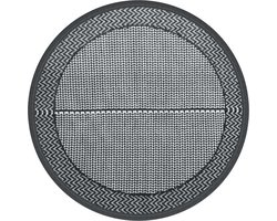 vidaXL - Buitenkleed - ARAKIL - Ø160 - cm - polypropeen - grijs