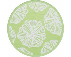 vidaXL - Buitenkleed - ARAKIL - Ø160 - cm - polypropeen - groen