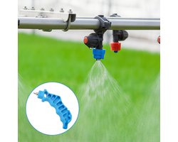 2-in-1 Druppelirrigatiegatpons - Fittinginbrenggereedschap voor 1/4in PE-Slang - Handpons voor Buitenleidingen - Eenvoudige Installatie Sproeiers en Sprinklersystemen - Tuinieren en Waterbesparing
