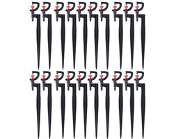 20pcs G ‑ Type 360 Degree Rotation Sprinkler Sprinkler Spray Head Accessory for Garden Lawn