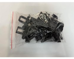 24pcs Solar Panel Water Drain Clips - 30mm Mud Removal Clip - PV Module Cleaning Clips voor Solar Panels Water Drain Cleaning - 30mm