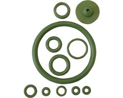 Afdichtring Viton Set - Reparatieset Sproeier - Sproeier Onderhoud - Viton Materiaal - 5 Liter - Groen