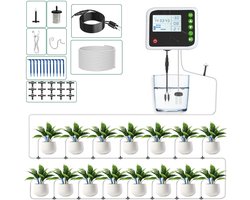 Automatisch irrigatiesysteem voor binnen en buiten - Tuinieren, balkon, gazon - Automatische plantbesproeiing.