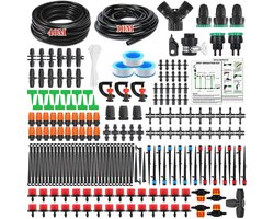 Automatische Druppelirrigatie Kit voor Tuin en Terras - 50m Irrigatiesysteem met Micro Sprinklers