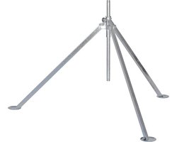 Beregening - Sproeistatief - driepoot met steekpennen - inklapbaar - staal - 1"