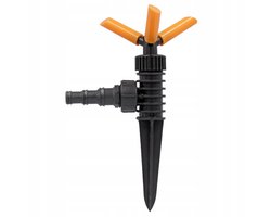 Bradas 3-armige kunststof grondsproeier met prikpaal