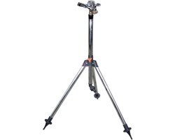 Bradas sector sproeier met driepoot – 90 cm – Puls-sproeier – Verstelbaar – Messing – Voor 450 m² – Tuinsproeier