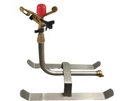 Deltaline Sproeislede met Tuinders 3/4" NAAN sector Sproeier met Geka koppeling tot 20 meter sproeistraal, met 5 bar - volledig gemonteerd.