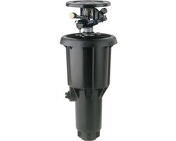 Gazonsproeier, 1 stuk, volcirkelsproeier met deelcirkelsproeifunctie, geschikt voor sproeisystemen op balkons, terrassen en in tuinen.