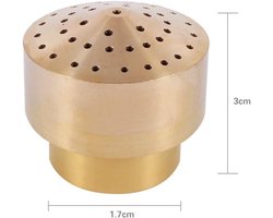 Kolomvormige tuinsproeier messing fonteinkop vijver vuurwerkfontein sprankelende sproeier 1/2 inch