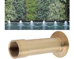 Messing Fontein Mondstuk Watersproeier G1 DN25 Binnendraad - Paddenstoel Halve Bal Sprinkler - Gazon Tuinvijver