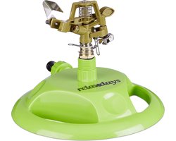 pulserende cirkelsproeier - grote oppervlaktes - 450 m² - bereik tot 12 m - 360°