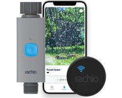 Slimme slangtimer met WiFi-hub voor buiten bewatering - Eenvoudige installatie en automatisch sproeischema