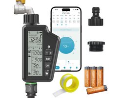 Slimme Wifi Irrigatiecomputer met Spraakbesturing en Weersvoorspelling