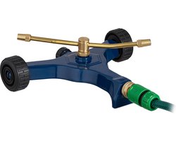 tuinsproeier - 2 armen - cirkelsproeier - ca. 4-5 m - verstelbaar - 3/4"