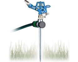 tuinsproeier - impulssproeier - 360° sectorsproeier - 12 m reikwijdte - metaal