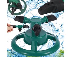 Tuinsproeier - Zwenksproeier - Cirkelsproeier - Tuinsproeiers - Tuin - Sproeier - 360° - Groen