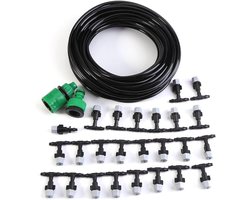 Verneveling Koelsysteem Slang Sprinkler Nozzle Tuin Patio Micro Irrigatie Set (15M)